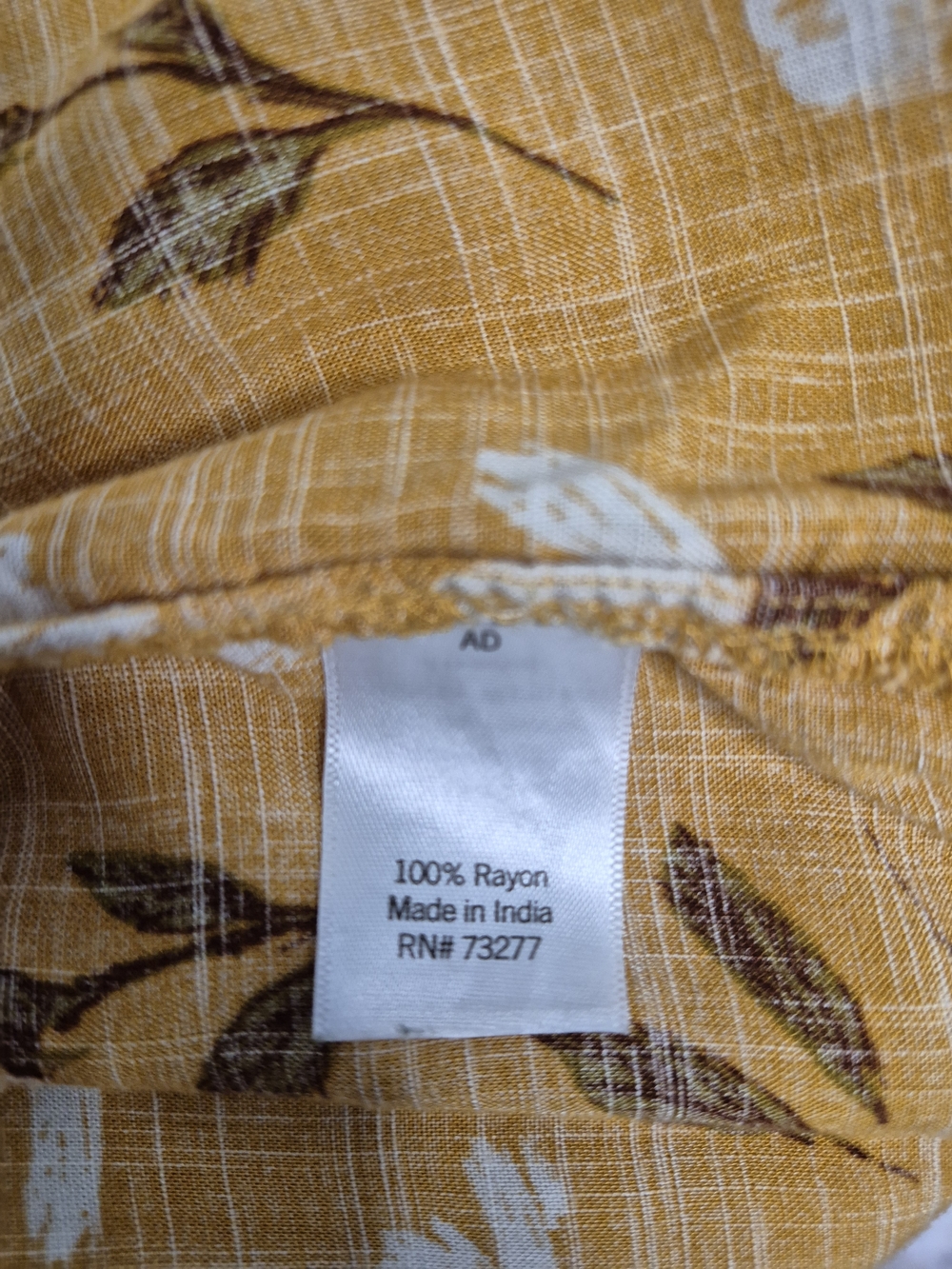 Sonoma Mustard Floral Wrap Maxi Skirt Small Slit Ruffle Hem Boho Flowy - Picture 5 of 7